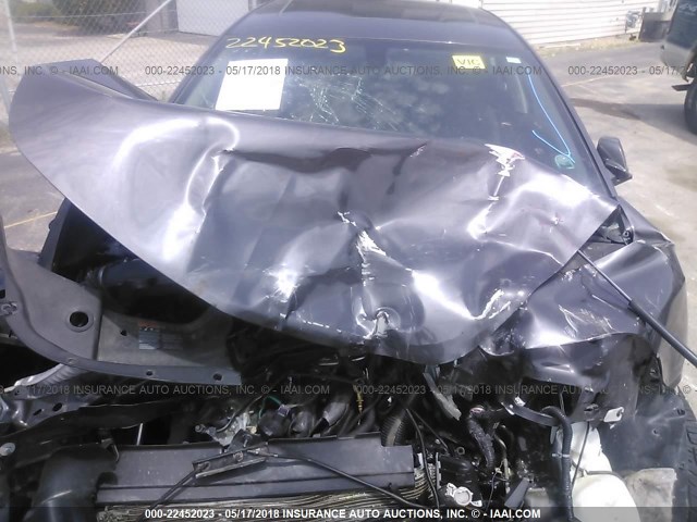 1G1ZC5E14BF285632 - 2011 CHEVROLET MALIBU 1LT GRAY photo 10