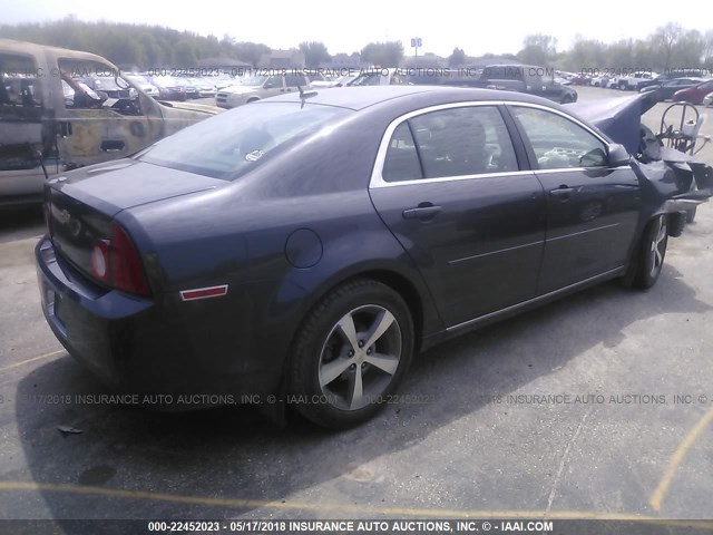 1G1ZC5E14BF285632 - 2011 CHEVROLET MALIBU 1LT GRAY photo 4