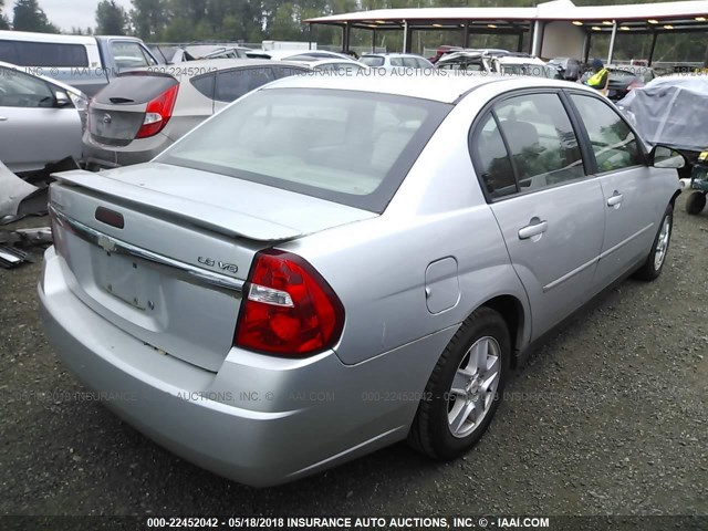 1G1ZT54864F218368 - 2004 CHEVROLET MALIBU LS SILVER photo 4