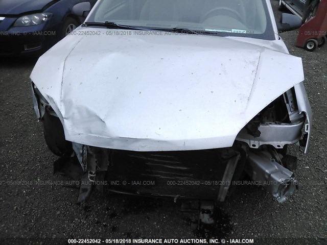 1G1ZT54864F218368 - 2004 CHEVROLET MALIBU LS SILVER photo 6