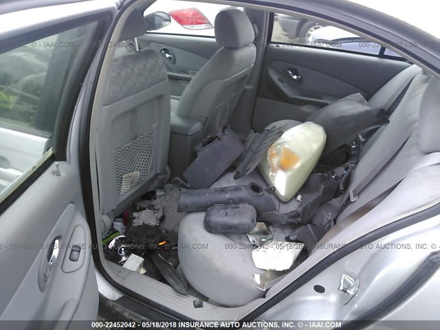 1G1ZT54864F218368 - 2004 CHEVROLET MALIBU LS SILVER photo 8