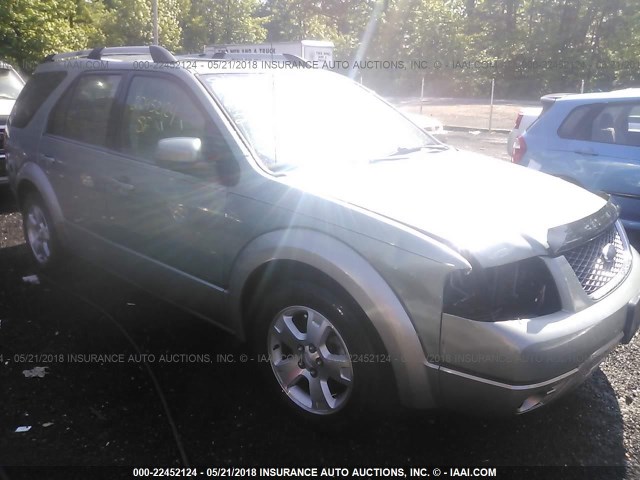 1FMDK05127GA42356 - 2007 FORD FREESTYLE SEL GREEN photo 1