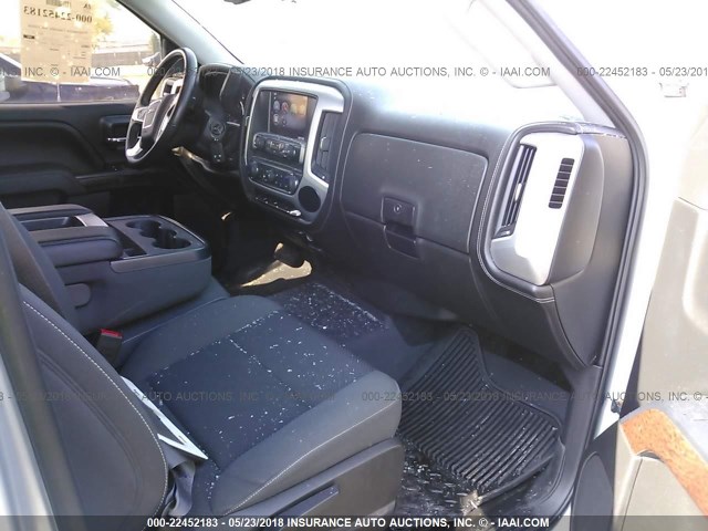 3GTU2UEC4EG108954 - 2014 GMC SIERRA K1500 SLE SILVER photo 5