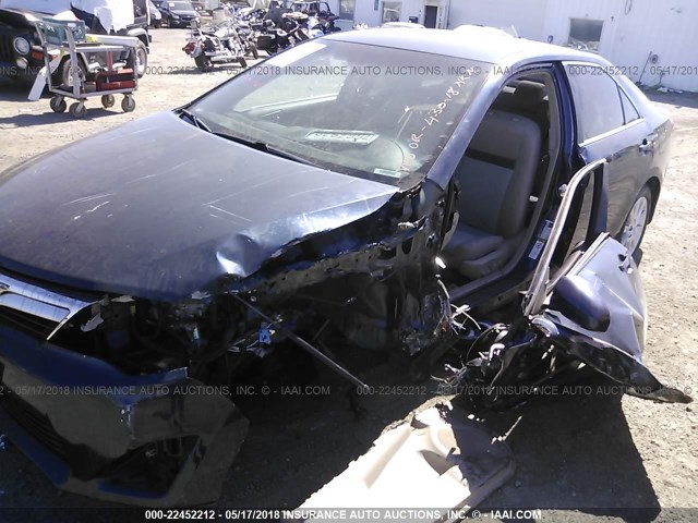 4T1BD1FKXEU135722 - 2014 TOYOTA CAMRY HYBRID/LE/XLE 蓝色 照片 2