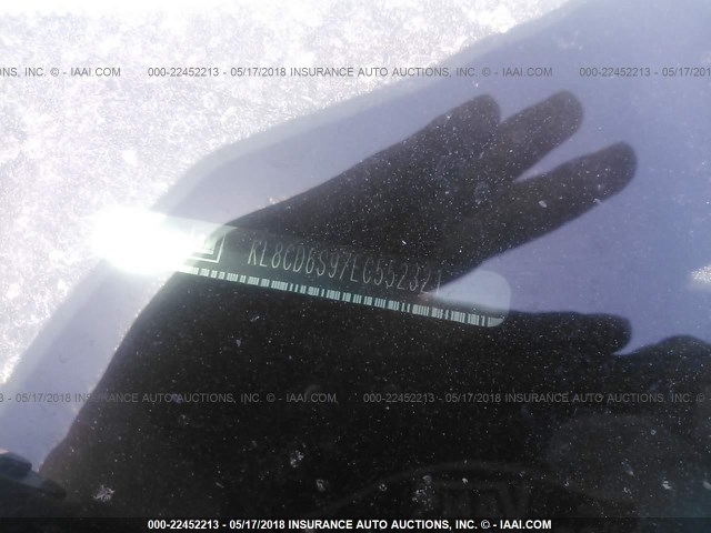 KL8CD6S97EC552321 - 2014 CHEVROLET SPARK 1LT WHITE photo 9