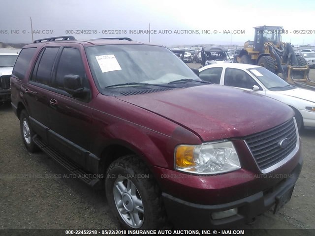 1FMPU16565LA06219 - 2005 FORD EXPEDITION XLT წითელი ფოტო 6