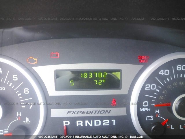 1FMPU16565LA06219 - 2005 FORD EXPEDITION XLT წითელი ფოტო 7