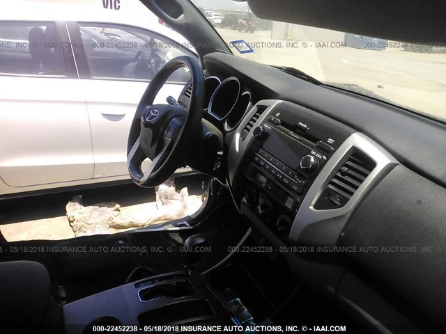 5TFJU4GN4CX019146 - 2012 TOYOTA TACOMA DOUBLE CAB PRERUNNER BROWN photo 5