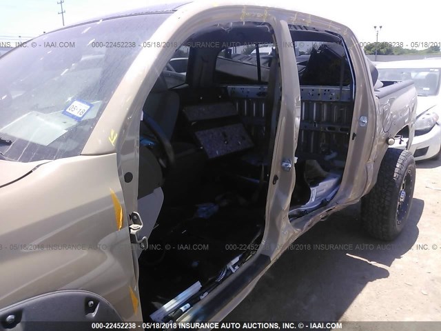 5TFJU4GN4CX019146 - 2012 TOYOTA TACOMA DOUBLE CAB PRERUNNER BROWN photo 6