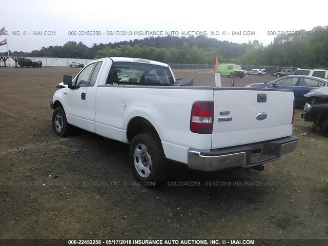 1FTRF12W37NA02769 - 2007 FORD F150 WHITE photo 3