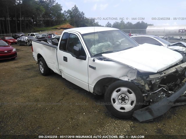 1FTRF12W37NA02769 - 2007 FORD F150 WHITE photo 6