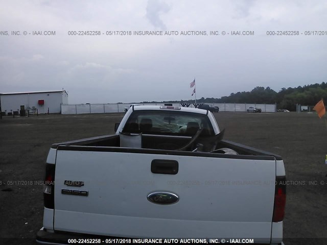 1FTRF12W37NA02769 - 2007 FORD F150 WHITE photo 8