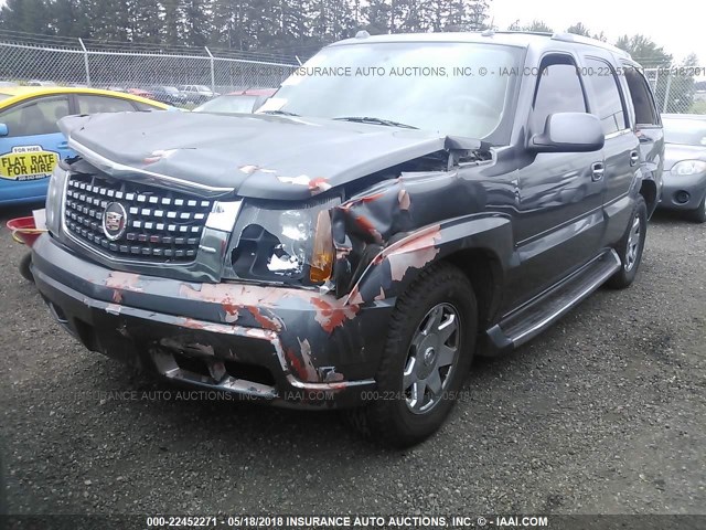 1GYEC63T74R262387 - 2004 CADILLAC ESCALADE LUXURY GRAY photo 2