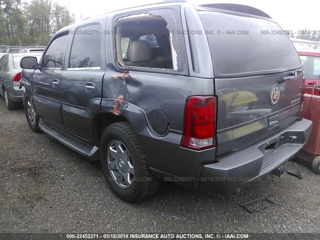 1GYEC63T74R262387 - 2004 CADILLAC ESCALADE LUXURY GRAY photo 3