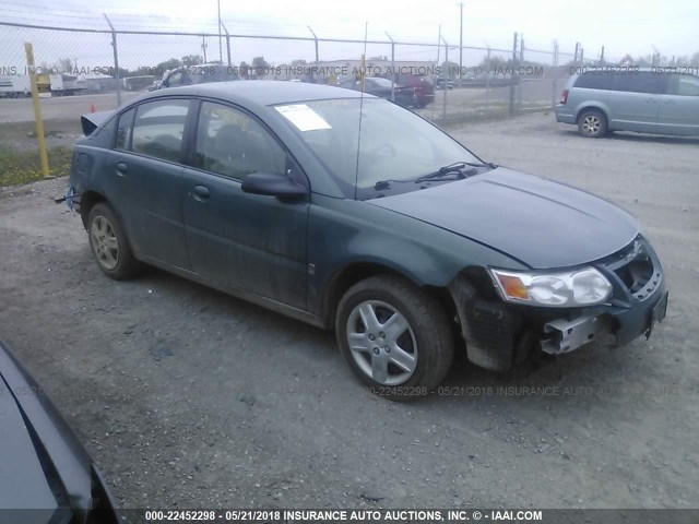 1G8AZ55F57Z170813 - 2007 SATURN ION LEVEL 2 GREEN photo 1