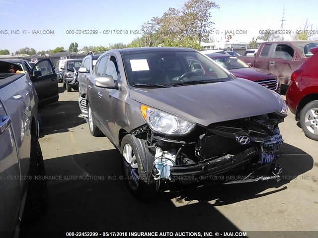 KM8JUCAC4CU539717 - 2012 HYUNDAI TUCSON GLS/LIMITED SILVER photo 1