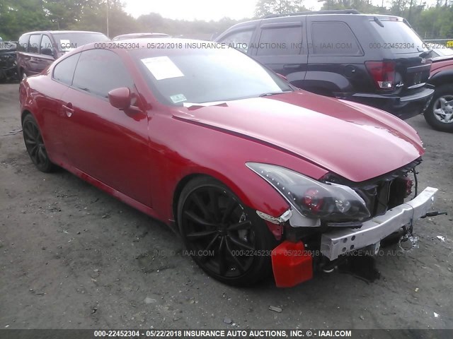 JNKCV64E68M125014 - 2008 INFINITI G37 JOURNEY/SPORT RED photo 1