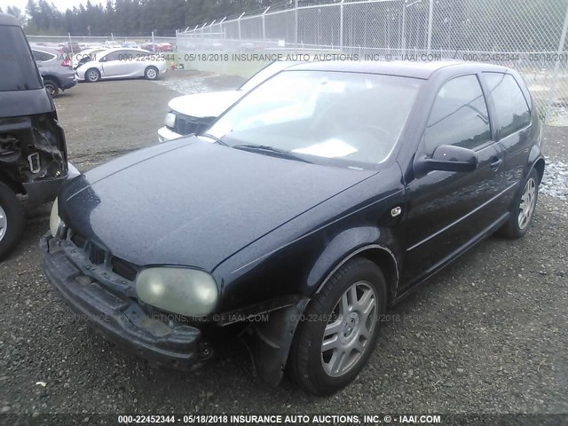 9BWDE61J034033693 - 2003 VOLKSWAGEN GTI BLACK photo 2