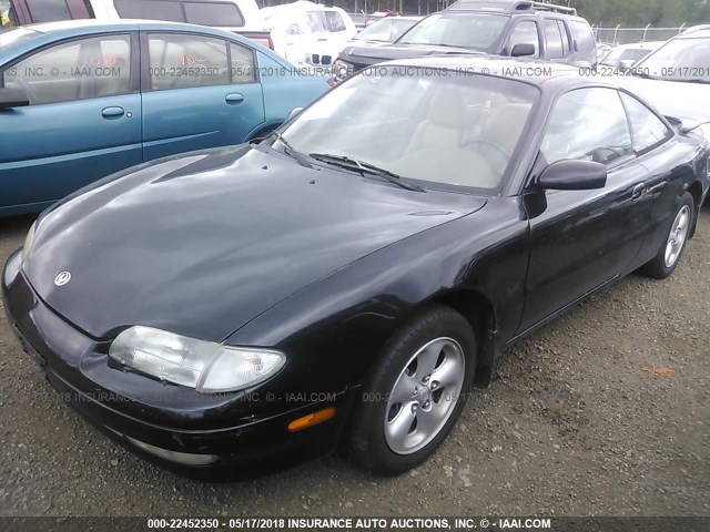 1YVGE31D7R5172443 - 1994 MAZDA MX-6 LS BLACK photo 2