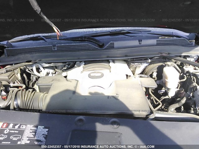 1GYS3HKJ4HR142454 - 2017 CADILLAC ESCALADE ESV LUXURY RED photo 10