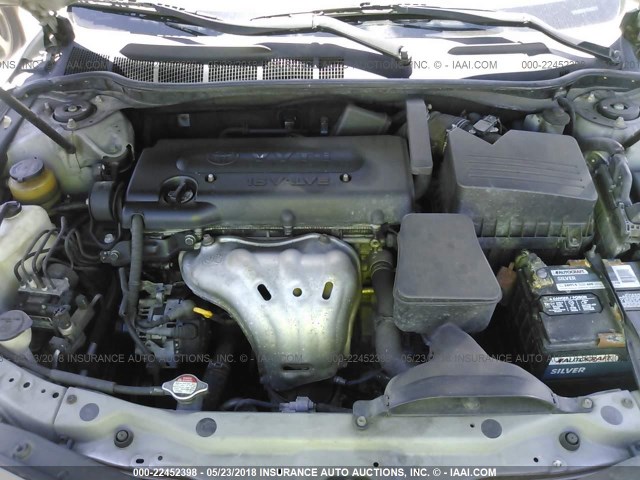 4T1BE46K97U673376 - 2007 TOYOTA CAMRY NEW GENERAT CE/LE/XLE/SE SILVER photo 10