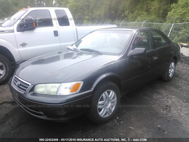 4T1BG22K51U782784 - 2001 TOYOTA CAMRY CE/LE/XLE 灰色 照片 2