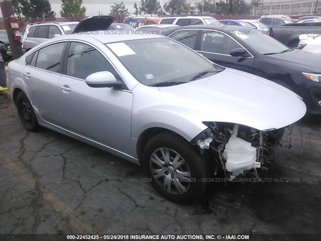 1YVHZ8BH9A5M11423 - 2010 MAZDA 6 I SILVER photo 1