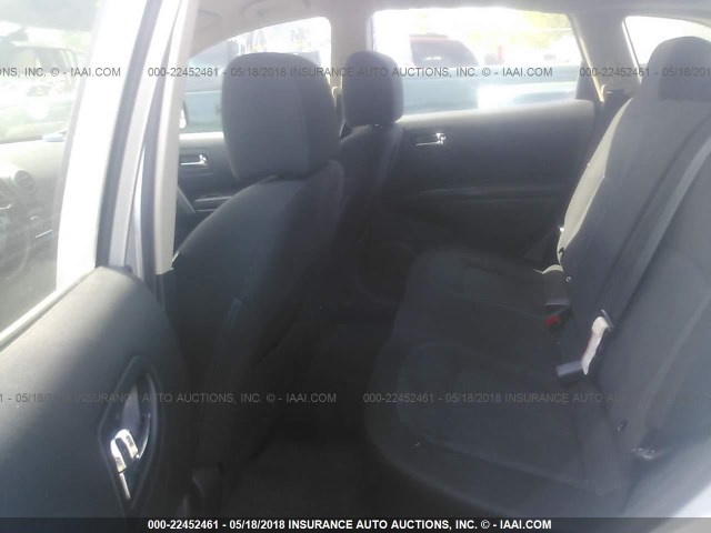 JN8AS5MVXBW269869 - 2011 NISSAN ROGUE S/SV/KROM SILVER photo 8