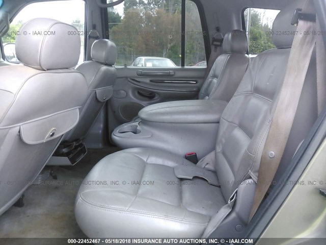 5LMFU28RX1LJ14495 - 2001 LINCOLN NAVIGATOR Pewter photo 8