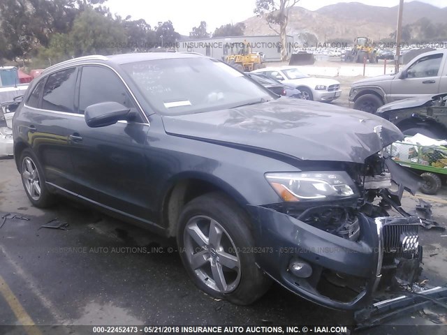 WA1LKAFPXAA016696 - 2010 AUDI Q5 PREMIUM PLUS GRAY photo 1