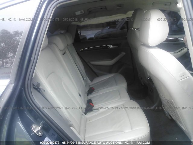 WA1LKAFPXAA016696 - 2010 AUDI Q5 PREMIUM PLUS GRAY photo 8