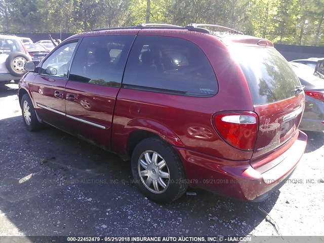 2A4GP54LX6R906581 - 2006 CHRYSLER TOWN & COUNTRY TOURING RED photo 3