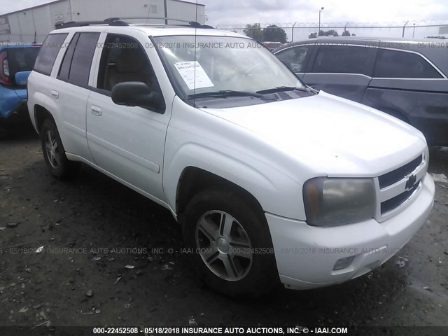 1GNDS13S972191163 - 2007 CHEVROLET TRAILBLAZER LS/LT WHITE photo 1