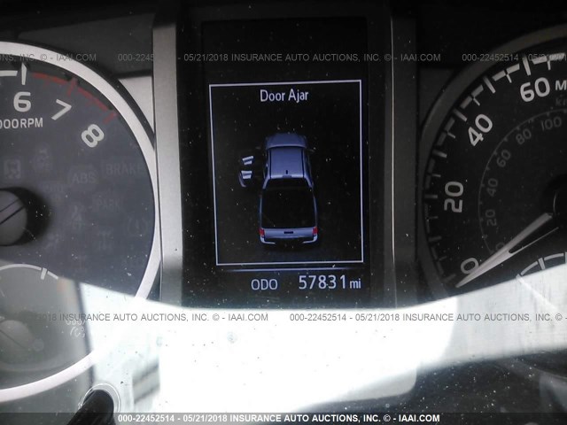 5TFAZ5CN5GX006344 - 2016 TOYOTA TACOMA DBL CAB/SR5/TRD SPORT/OR SILVER photo 7