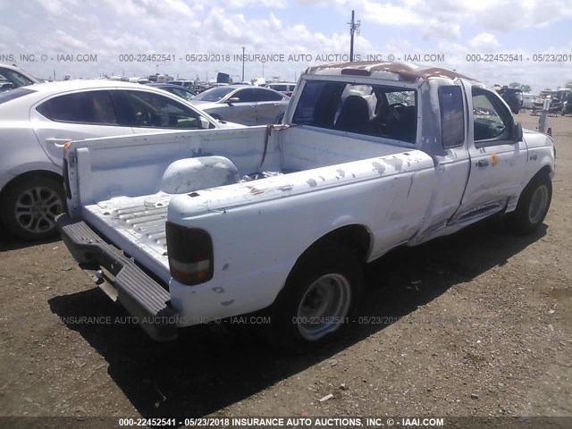 1FTCR14A9SPA81313 - 1995 FORD RANGER SUPER CAB WHITE photo 4