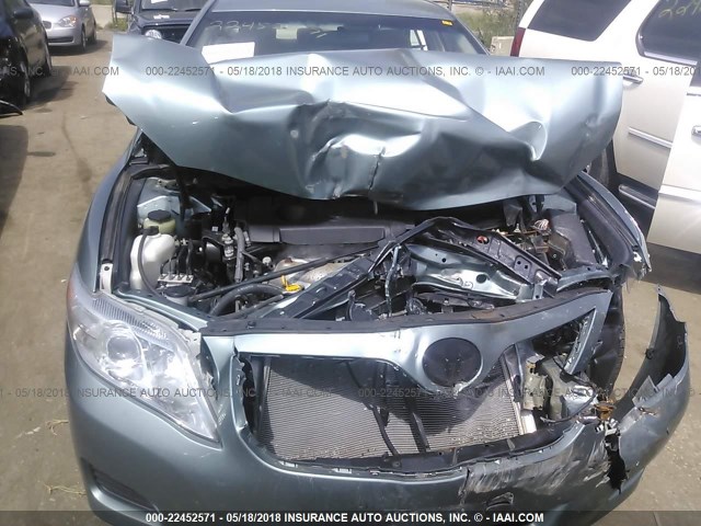 4T1BF3EKXBU749012 - 2011 TOYOTA CAMRY SE/LE/XLE TEAL photo 6