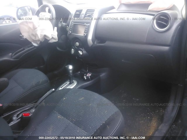 3N1CE2CP4EL401809 - 2014 NISSAN VERSA NOTE S/S PLUS/SV/SL BLACK photo 5