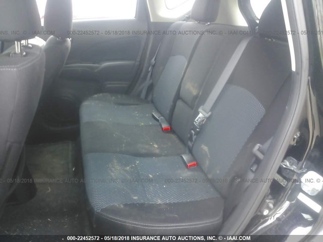 3N1CE2CP4EL401809 - 2014 NISSAN VERSA NOTE S/S PLUS/SV/SL BLACK photo 8