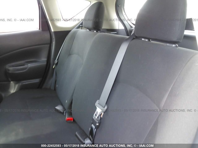 3N1CE2CP7FL365390 - 2015 NISSAN VERSA NOTE S/S PLUS/SV/SL/SR SILVER photo 8