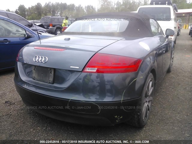 TRUSFAFKXA1015659 - 2010 AUDI TT PREMIUM Navy photo 4