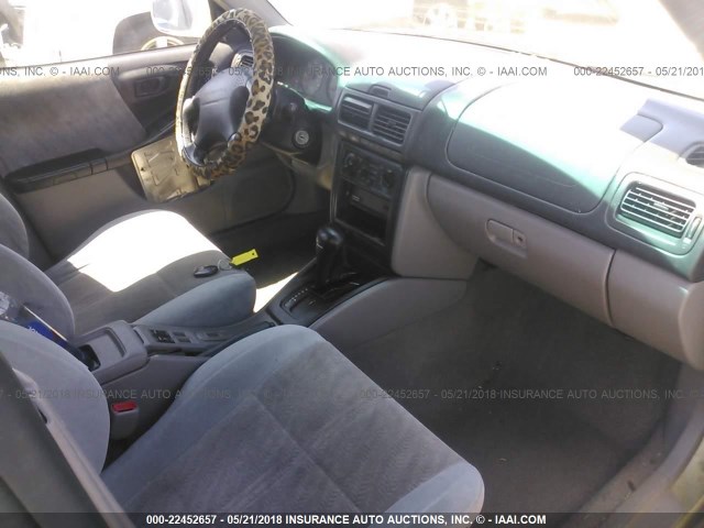 JF1SF65521H728961 - 2001 SUBARU FORESTER S თაფლისფერი ფოტო 5