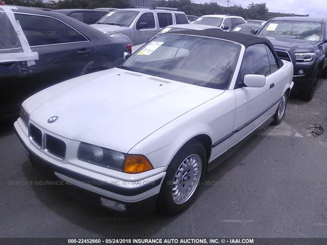 WBABJ6329RJD33570 - 1994 BMW 325 IC AUTOMATIC WHITE photo 2