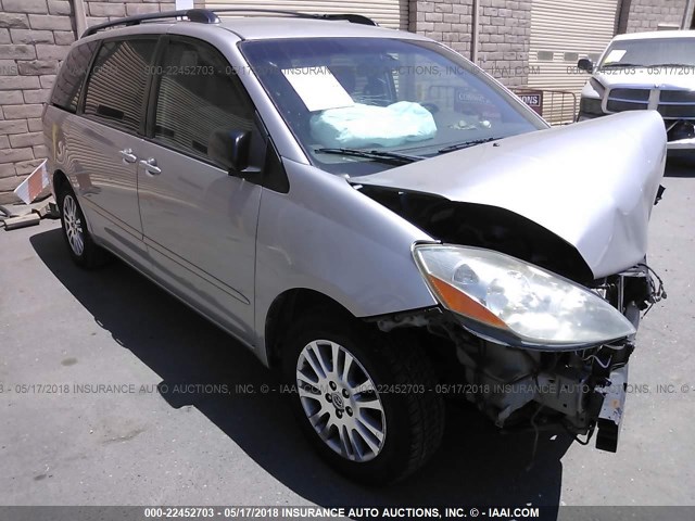 5TDZK23C98S112808 - 2008 TOYOTA SIENNA CE/LE SILVER photo 1