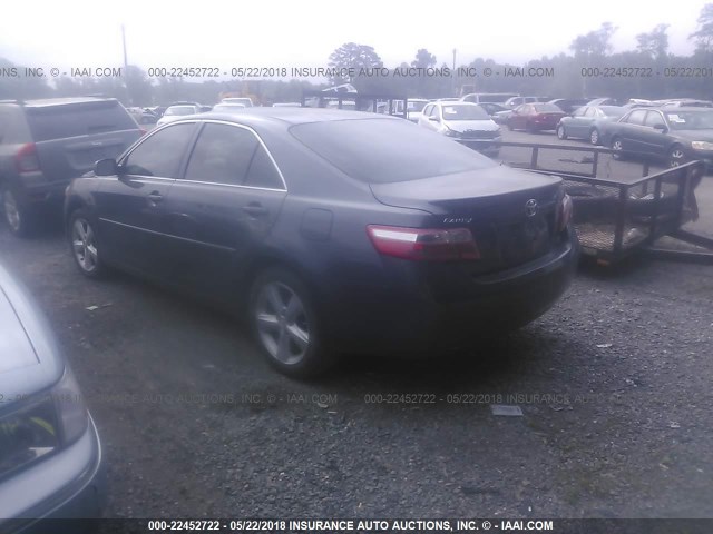4T1BE46K97U169538 - 2007 TOYOTA CAMRY NEW GENERAT CE/LE/XLE/SE GRAY photo 3