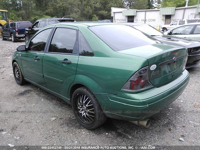 1FAFP34P02W285674 - 2002 FORD FOCUS SE/SE COMFORT GREEN photo 3