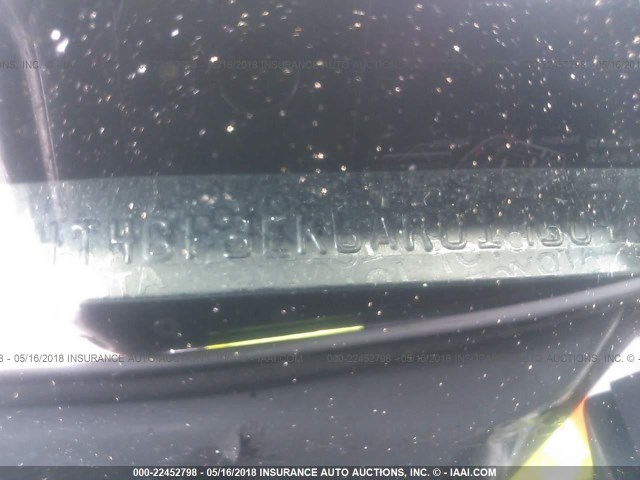 4T4BF3EK6AR017304 - 2010 TOYOTA CAMRY SE/LE/XLE WHITE photo 9