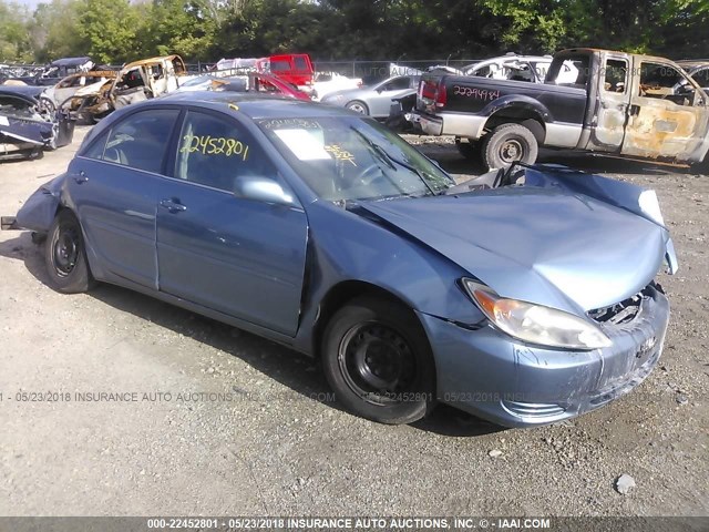 4T1BE32K04U852594 - 2004 TOYOTA CAMRY LE/XLE/SE 蓝色 照片 1