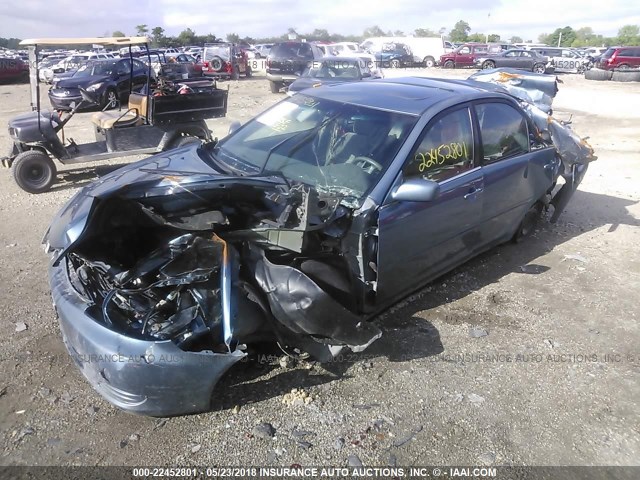 4T1BE32K04U852594 - 2004 TOYOTA CAMRY LE/XLE/SE 蓝色 照片 2