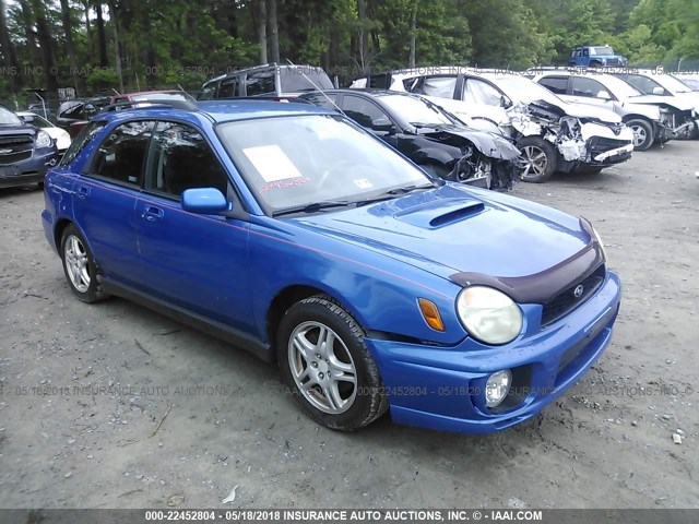 JF1GG29613G801440 - 2003 SUBARU IMPREZA WRX BLUE photo 1