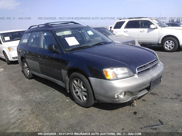 4S3BH6754Y7654587 - 2000 SUBARU LEGACY OUTBACK AWP 蓝色 照片 1